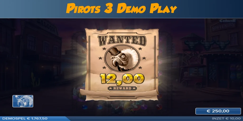 Pirots 3 demo play
