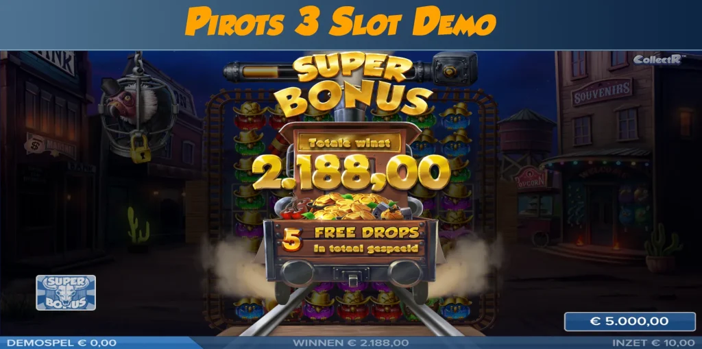 Pirots 3 slot demo