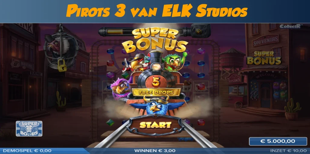 Pirots 3 van ELK Studios
